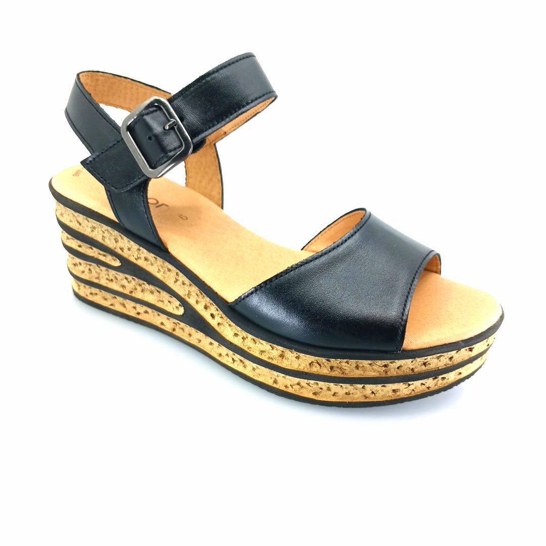 gabor-24.651.27-black-1 Gabor 24.651.27 γυναικείες πλατφόρμες (μαύρο)