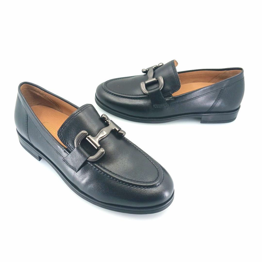 Gabor 32.422.37 horsebit loafers (μαύρο)