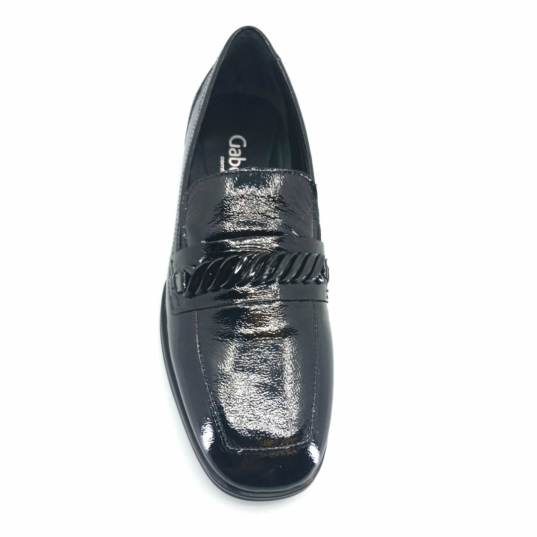 Gabor 32.433.97 γυναικεία loafers (μαύρο)
