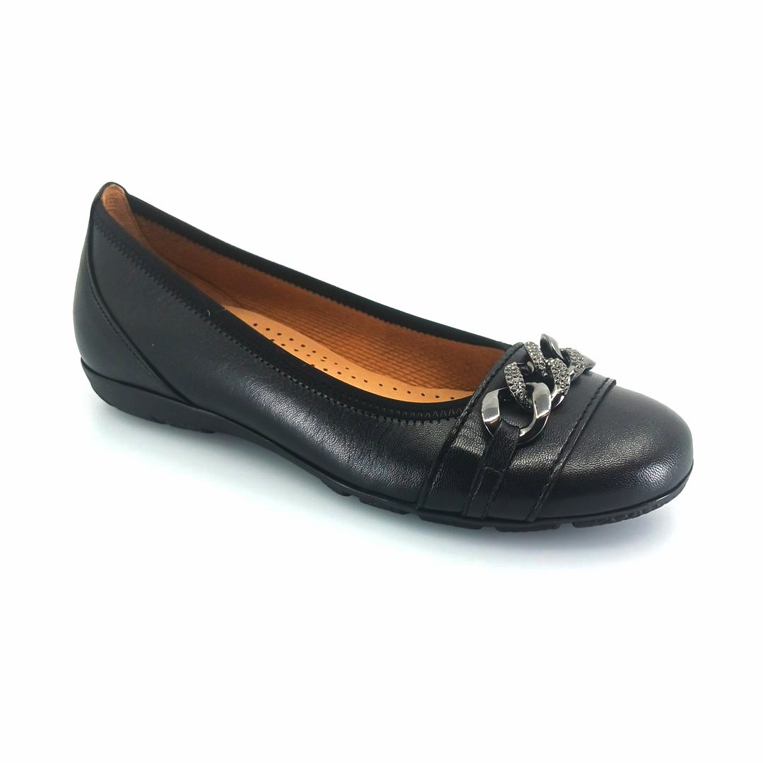 gabor-34.160.27-black-1 Gabor 34.160.27 μπαλαρίνες (μαύρο)