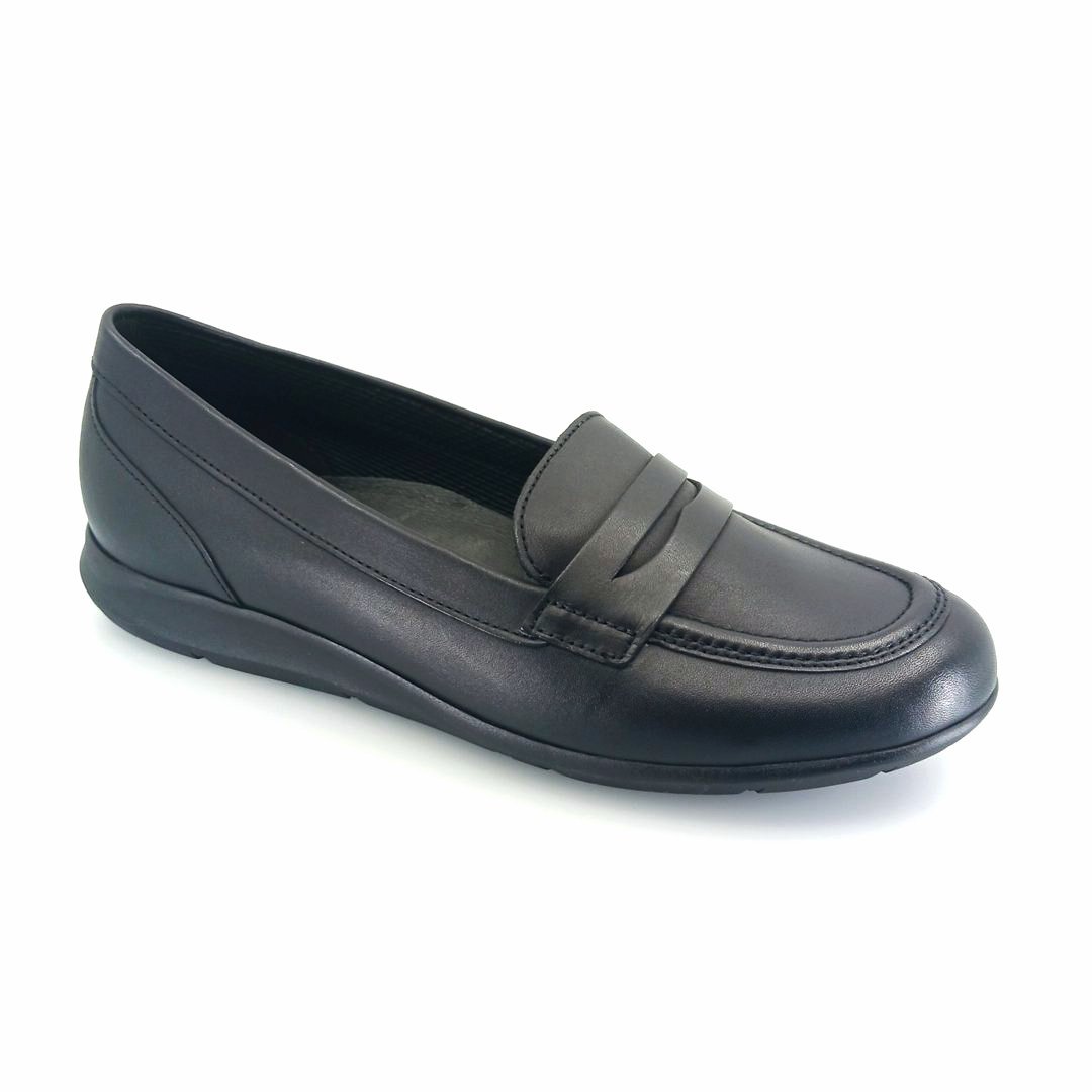 gabor-34.170.27-black-1 Gabor 34.170.27 γυναικείεα loafers (μαύρο)