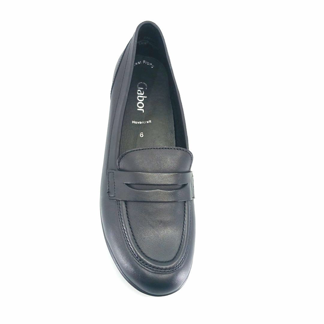Gabor 34.170.27 γυναικείεα loafers (μαύρο)