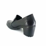 IMAC 455400 (μαύρο) chunky heel slip-on