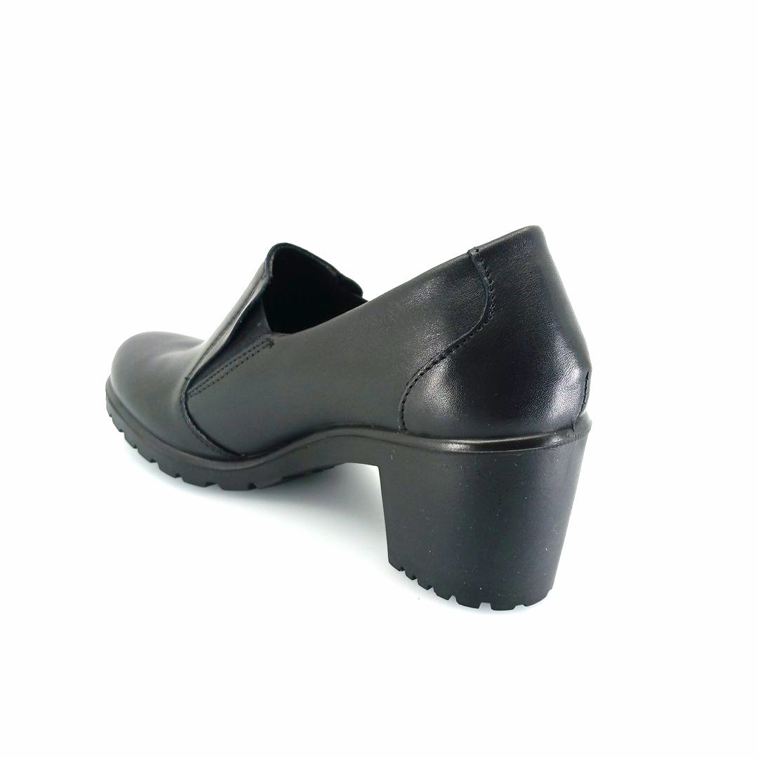 IMAC 455400 (μαύρο) chunky heel slip-on