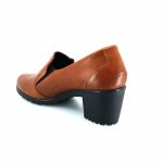 IMAC 455400 (κονιάκ) chunky heel slip-on