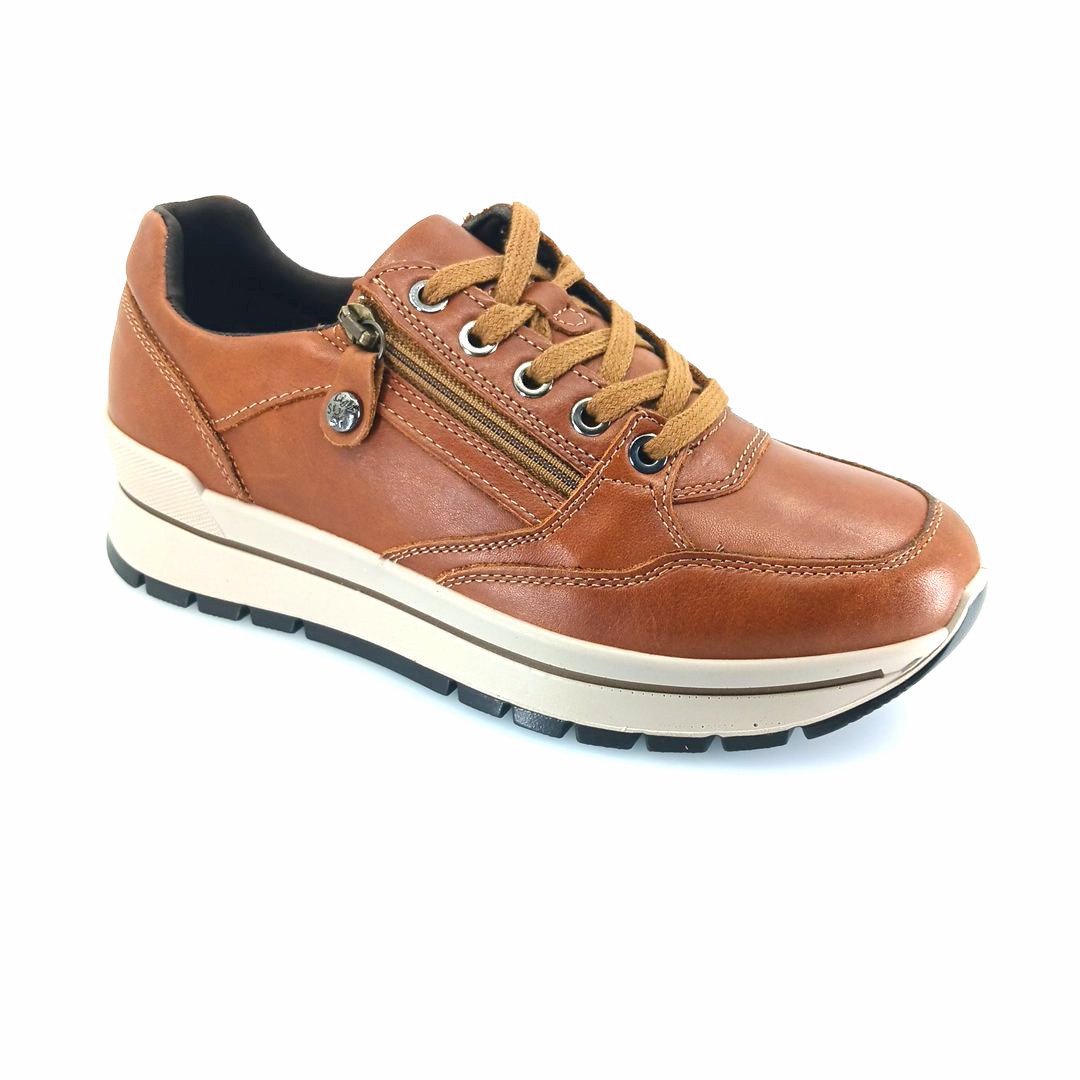 imac-457510-cognac-1 IMAC 457510 (κονιάκ) γυναικεία sneakers