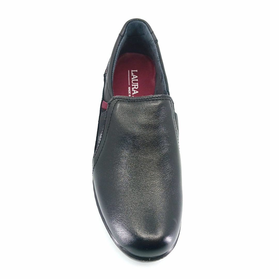 Laura Azana 26801 (μαύρο) γυναικεία slip-on