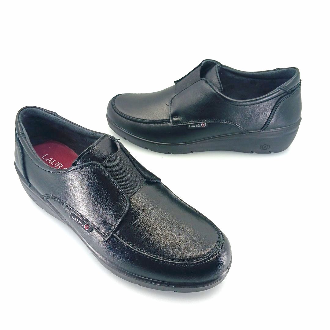 Laura Azana 26805 (μαύρο) γυναικεία slip-on