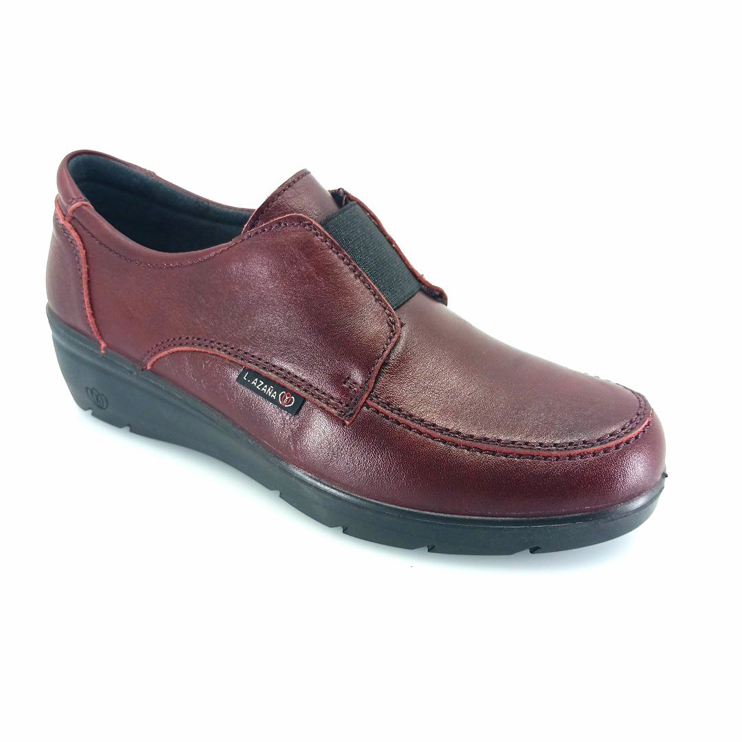 laura-azana-26805-bordo-1 Laura Azana 26805 (μπορντώ) γυναικεία slip-on