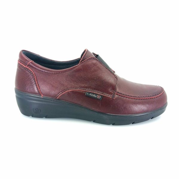 Laura Azana 26805 (μπορντώ) γυναικεία slip-on
