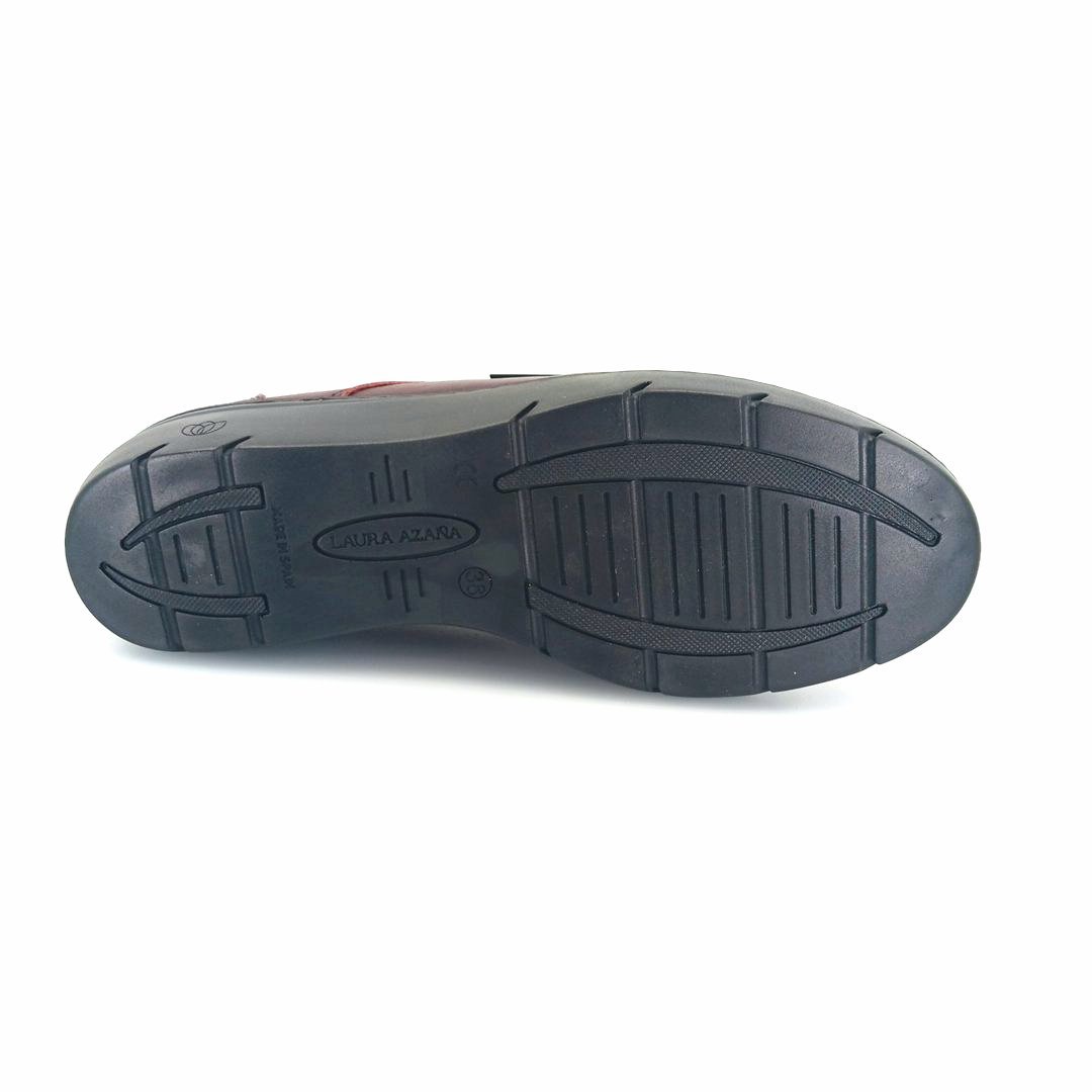 Laura Azana 26805 (μπορντώ) γυναικεία slip-on