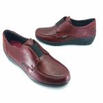 Laura Azana 26805 (μπορντώ) γυναικεία slip-on
