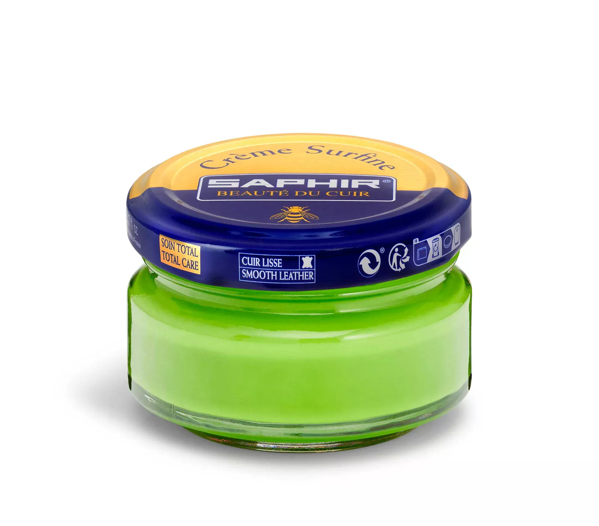 Saphir créme surfine 50 ml (πράσινο μήλο) - βαφή υποδημάτων