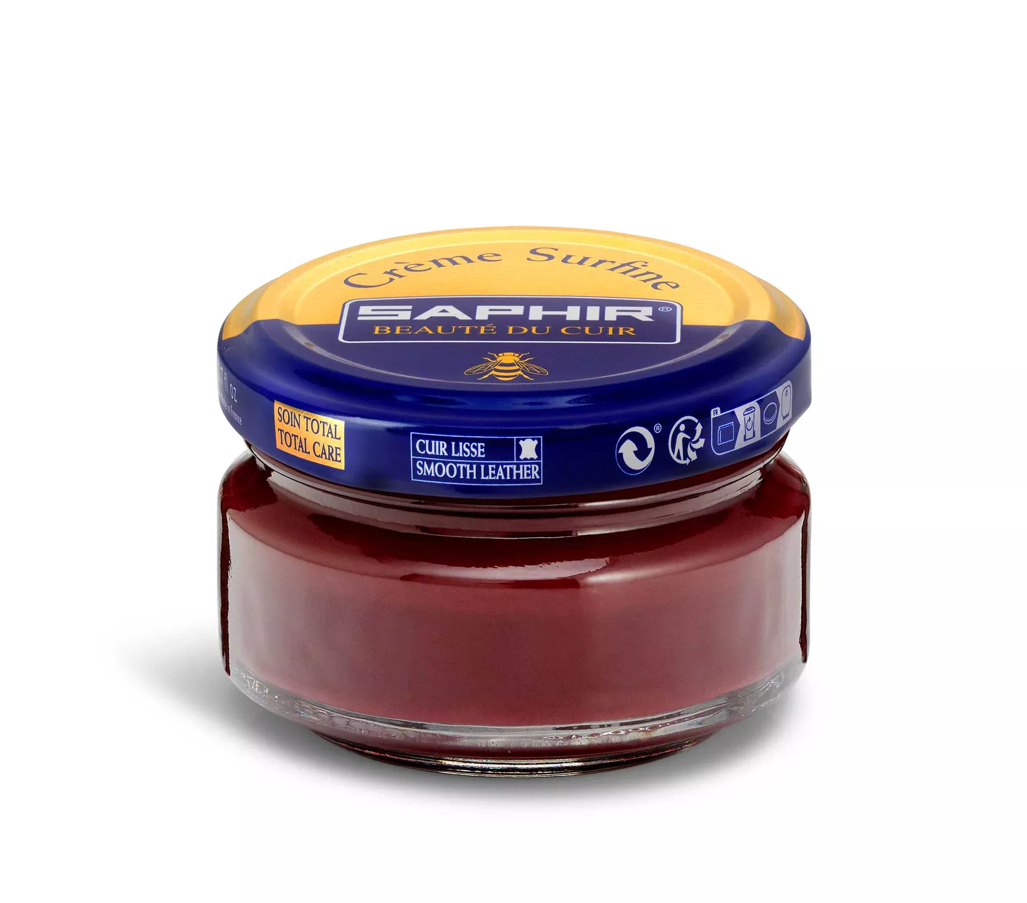 saphir-creme-surfine-burgundi-08-128 Saphir créme surfine 50 ml (burgundi)