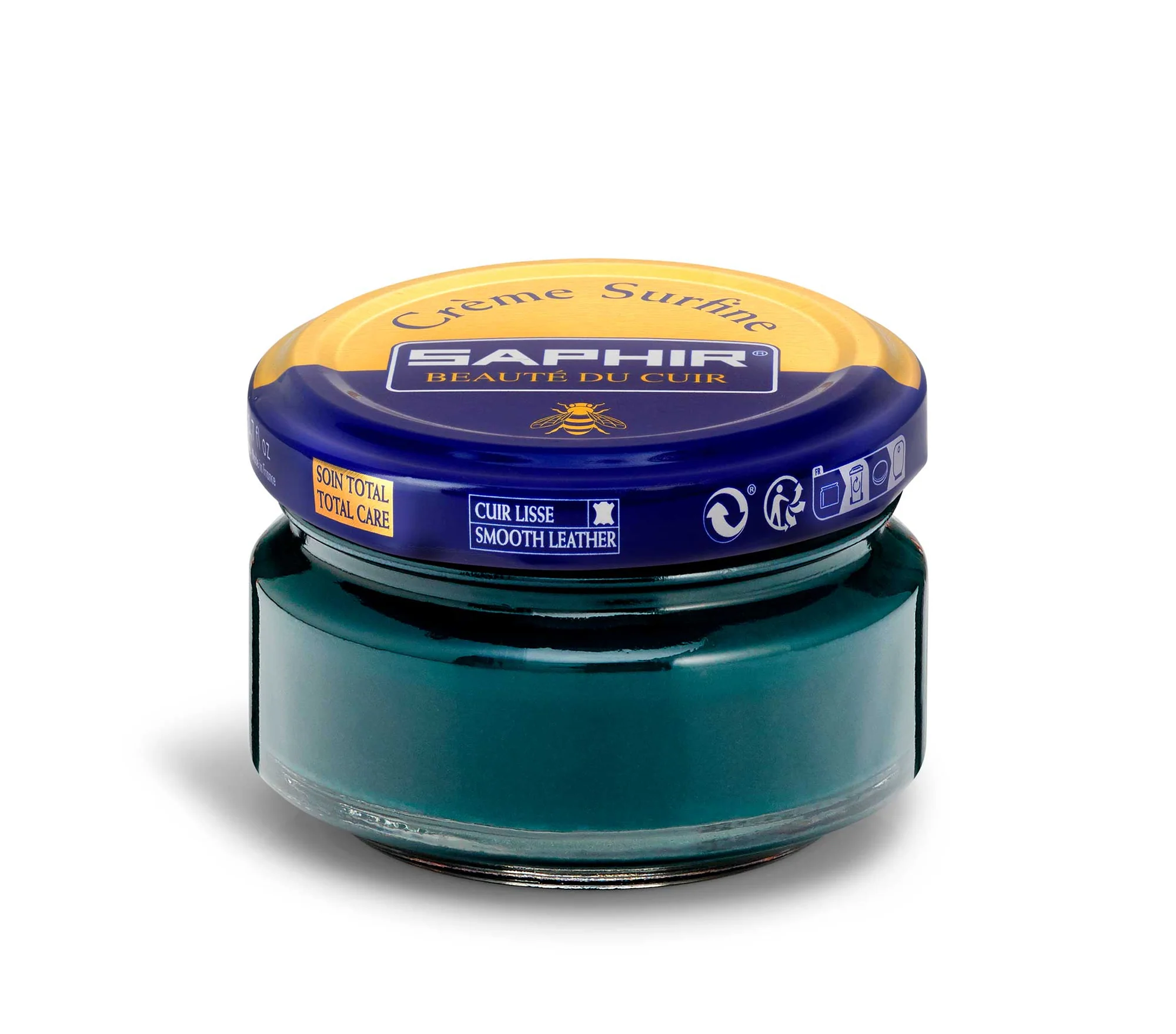 saphir-creme-surfine-dark-green-20-073 Saphir créme surfine 50 ml (dark green)