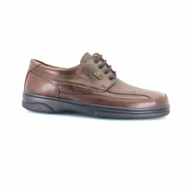 Boxer 11548 (καφέ δέρμα) ανδρικά derby