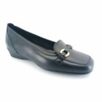 Boxer 53068 (μαύρο δέρμα) horse-bit loafers