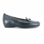 Boxer 53068 (μαύρο δέρμα) horse-bit loafers