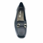 Boxer 53068 (μαύρο δέρμα) horse-bit loafers