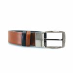 A&P Belts ανδρικές ζώνες διπλής όψης (μαύρο - μελλί) 1.22.300