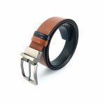 A&P Belts ανδρικές ζώνες διπλής όψης (μαύρο - μελλί) 1.22.300