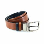 A&P Belts ανδρικές ζώνες διπλής όψης (μαύρο - μελλί) 1.22.300