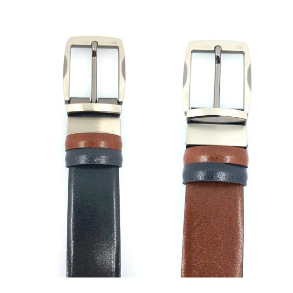 A&P Belts ανδρικές ζώνες διπλής όψης (μαύρο - καφέ) 18/20-300
