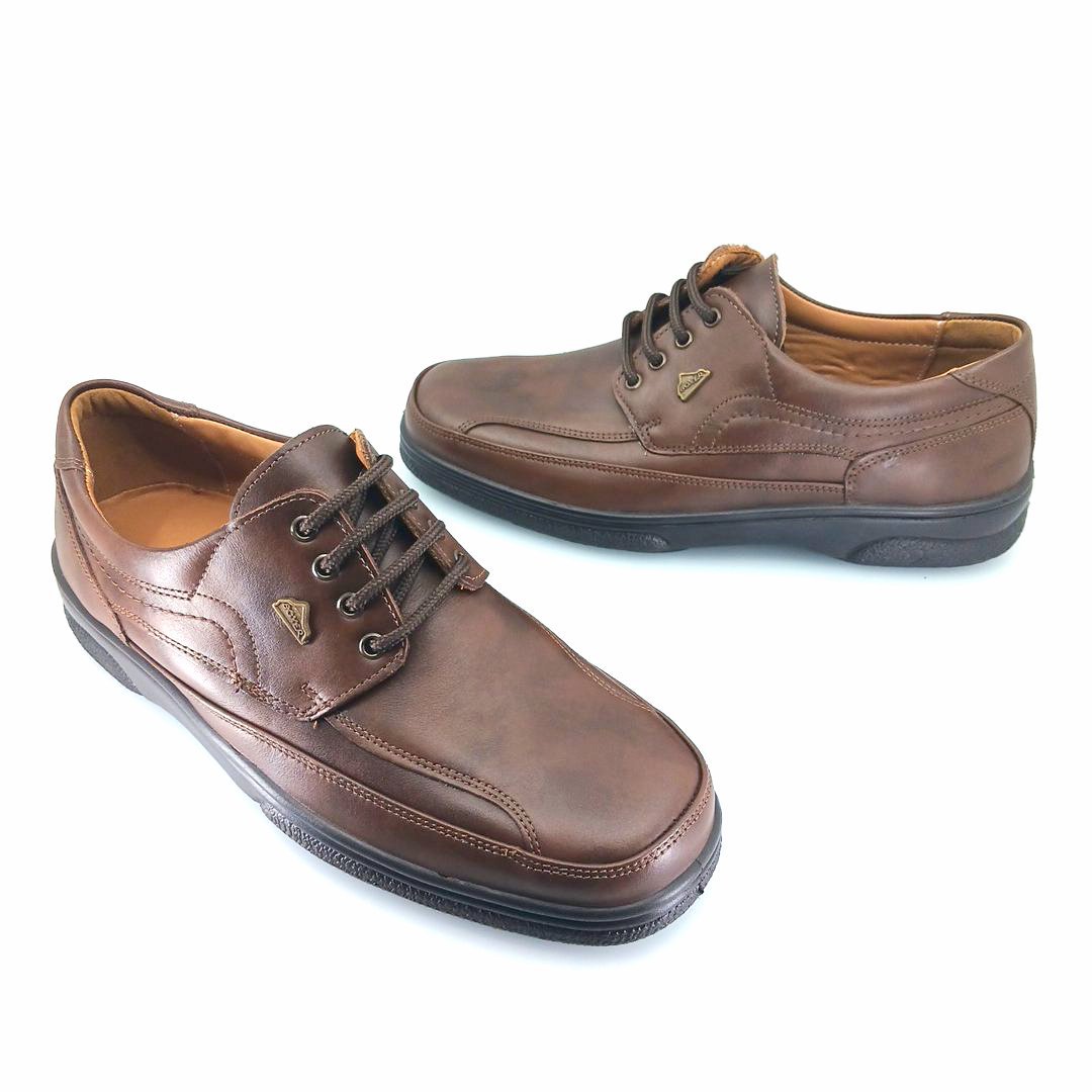 Boxer 11548 (καφέ δέρμα) ανδρικά derby