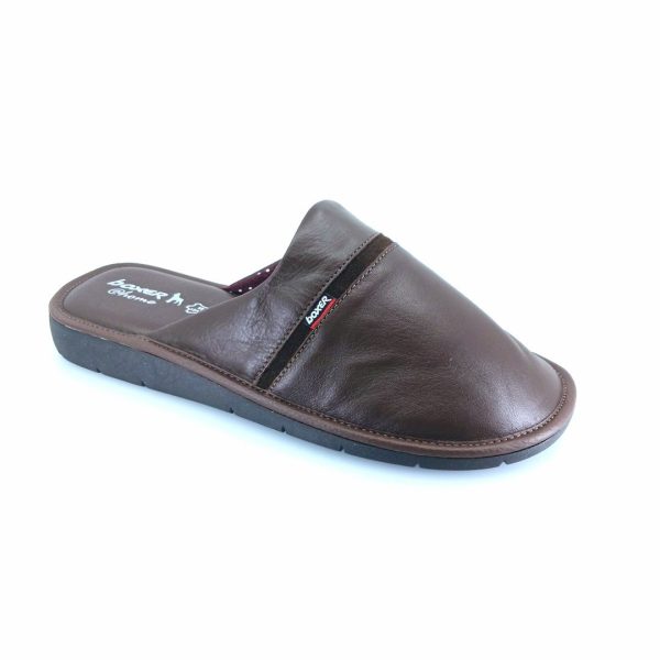 Boxer 18044 (καφέ) ανδρικές παντόφλες