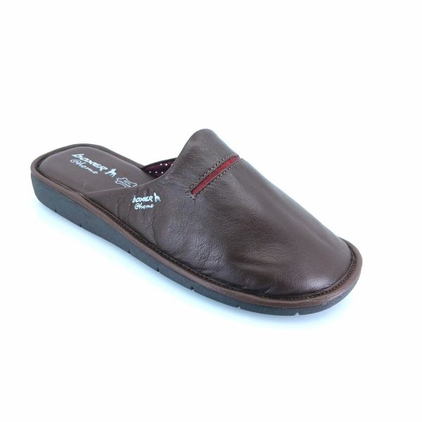 Boxer 18045 (καφέ) ανδρικές παντόφλες