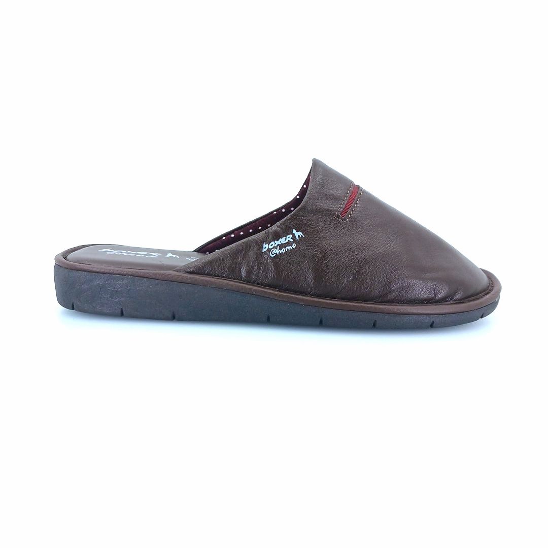 Boxer 18045 (καφέ) ανδρικές παντόφλες