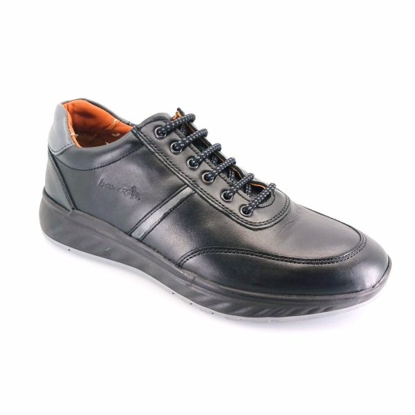 Boxer 43001 (μαύρο) ανδρικά δετά