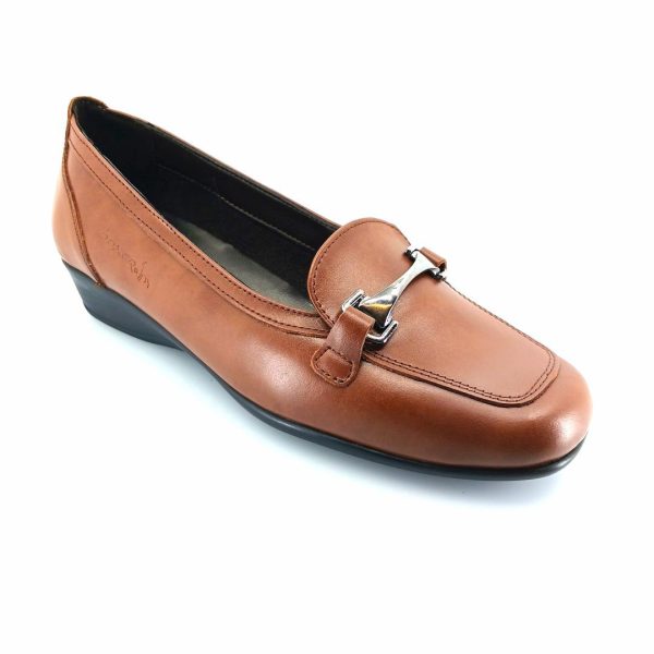Boxer 52985 (μαύρο) horse-bit loafers