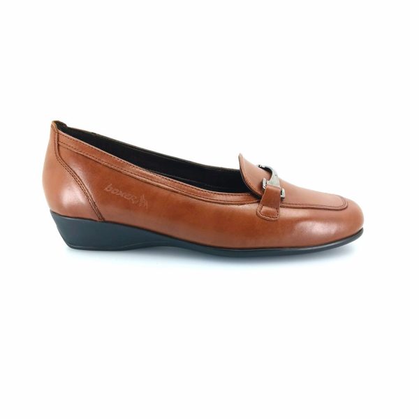 Boxer 52985 (μαύρο) horse-bit loafers