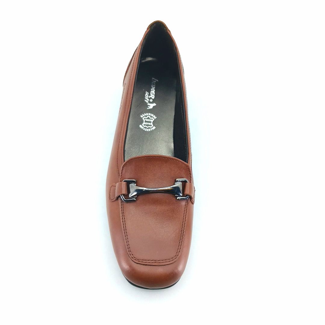 Boxer 52985 (μαύρο) horse-bit loafers