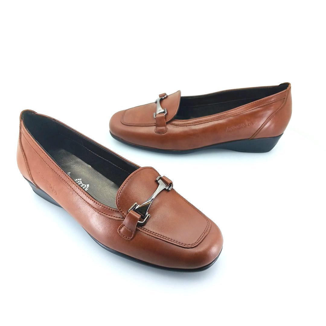 Boxer 52985 (μαύρο) horse-bit loafers
