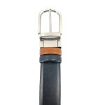 Boxer 79104 ( διπλής όψης: μαύρο - ταμπά) ανδρικές ζώνες