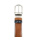 Boxer 79104 ( διπλής όψης: μαύρο - ταμπά) ανδρικές ζώνες