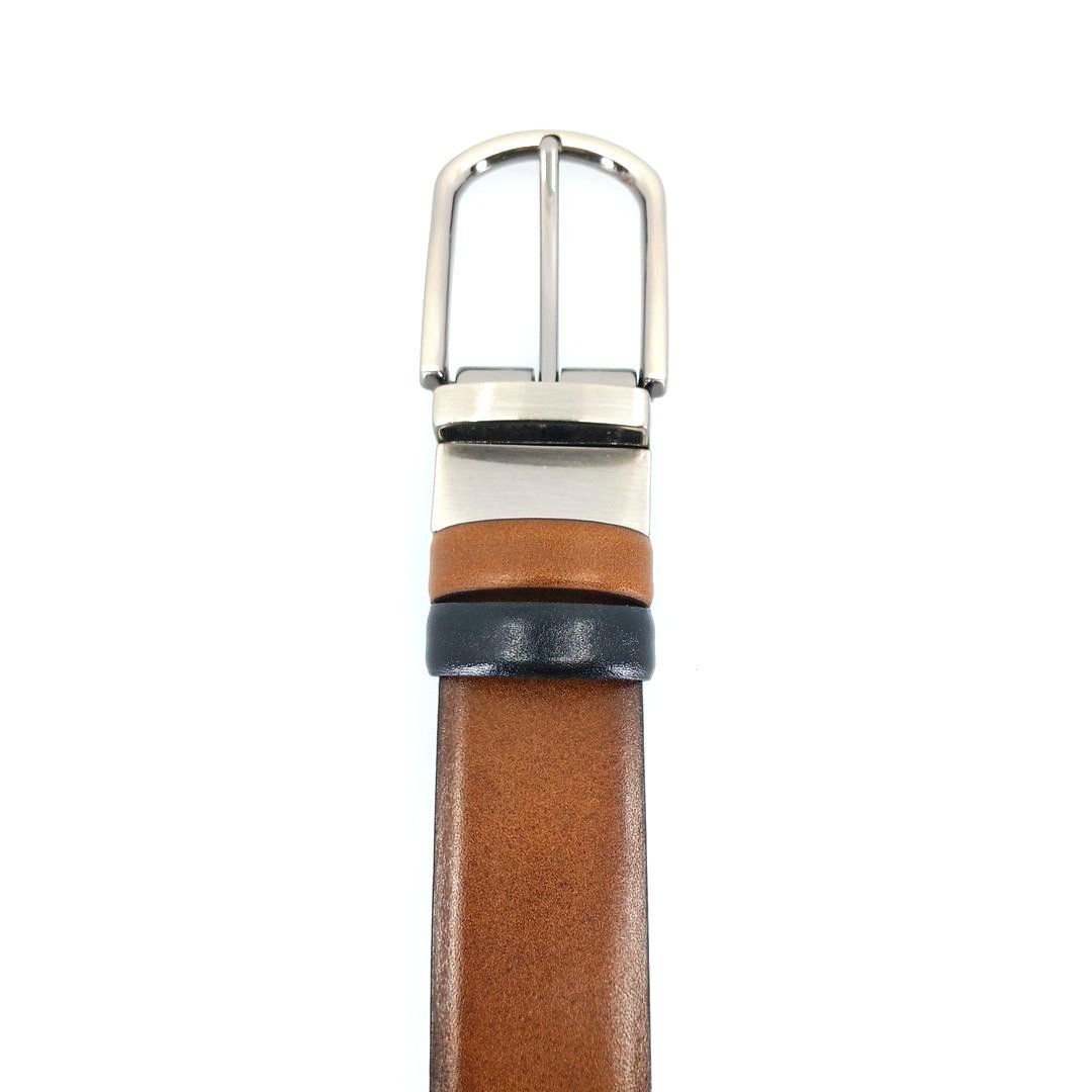 Boxer 79104 ( διπλής όψης: μαύρο - ταμπά) ανδρικές ζώνες