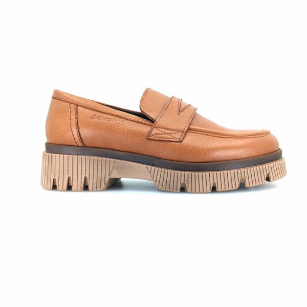 Boxer 51114 (ταμπά) chunky penny loafers