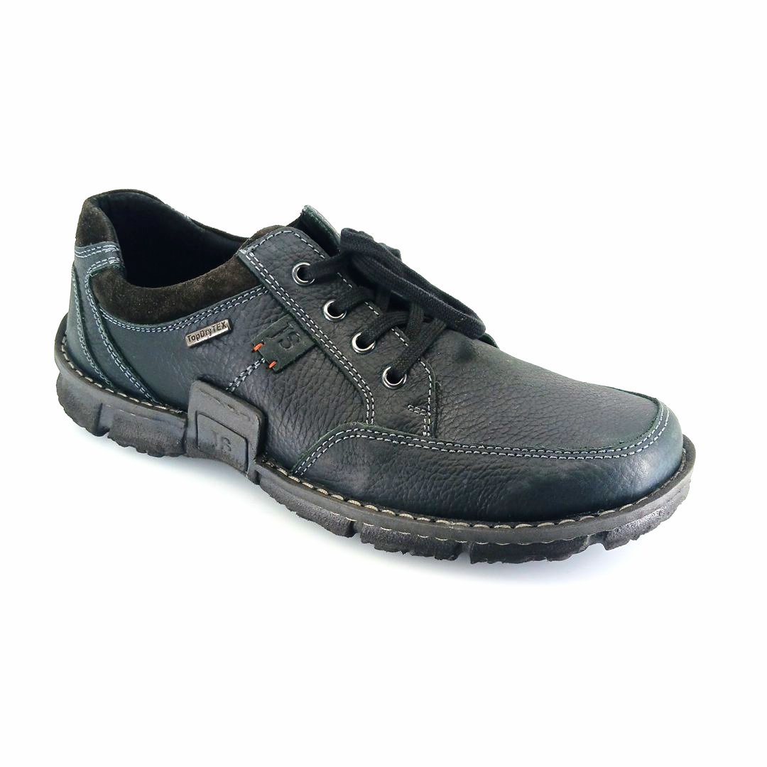 Josef-Seibel-willow-33-black-1 Josef Seibel Willow 33 (μαύρο) ανδρικά casual δετά