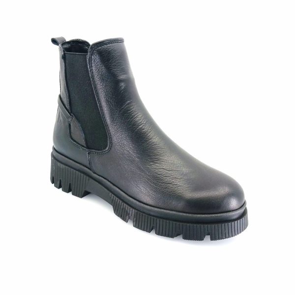 Boxer 51115 (μαύρο) chuncky ankle boots