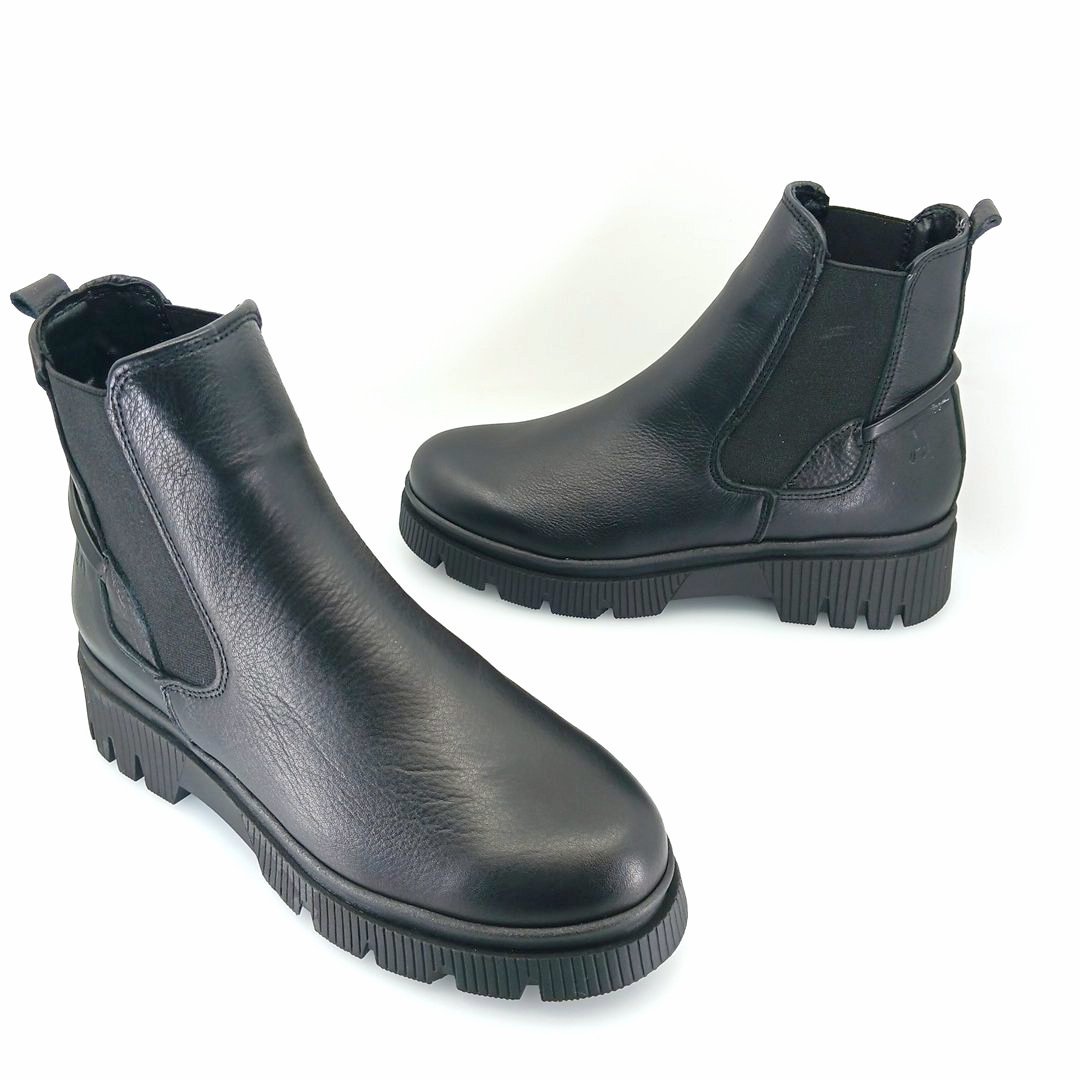 Boxer 51115 (μαύρο) chuncky ankle boots
