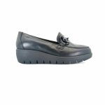 Boxer 51114 (μαύρο) chunky horsebit loafers
