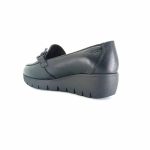 Boxer 51114 (μαύρο) chunky horsebit loafers