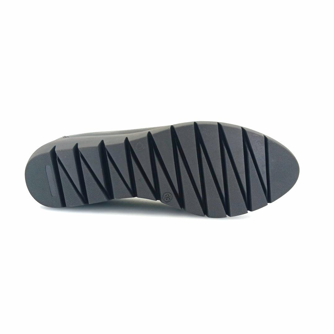 Boxer 51114 (μαύρο) chunky horsebit loafers
