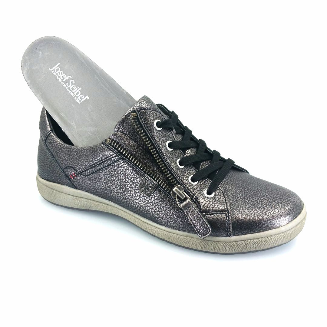 Josef Seibel Caren 12 (ανθρακί) γυναικεία sneakers