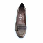 Boxer 58195 (γκρι) δερμάτινες γόβες