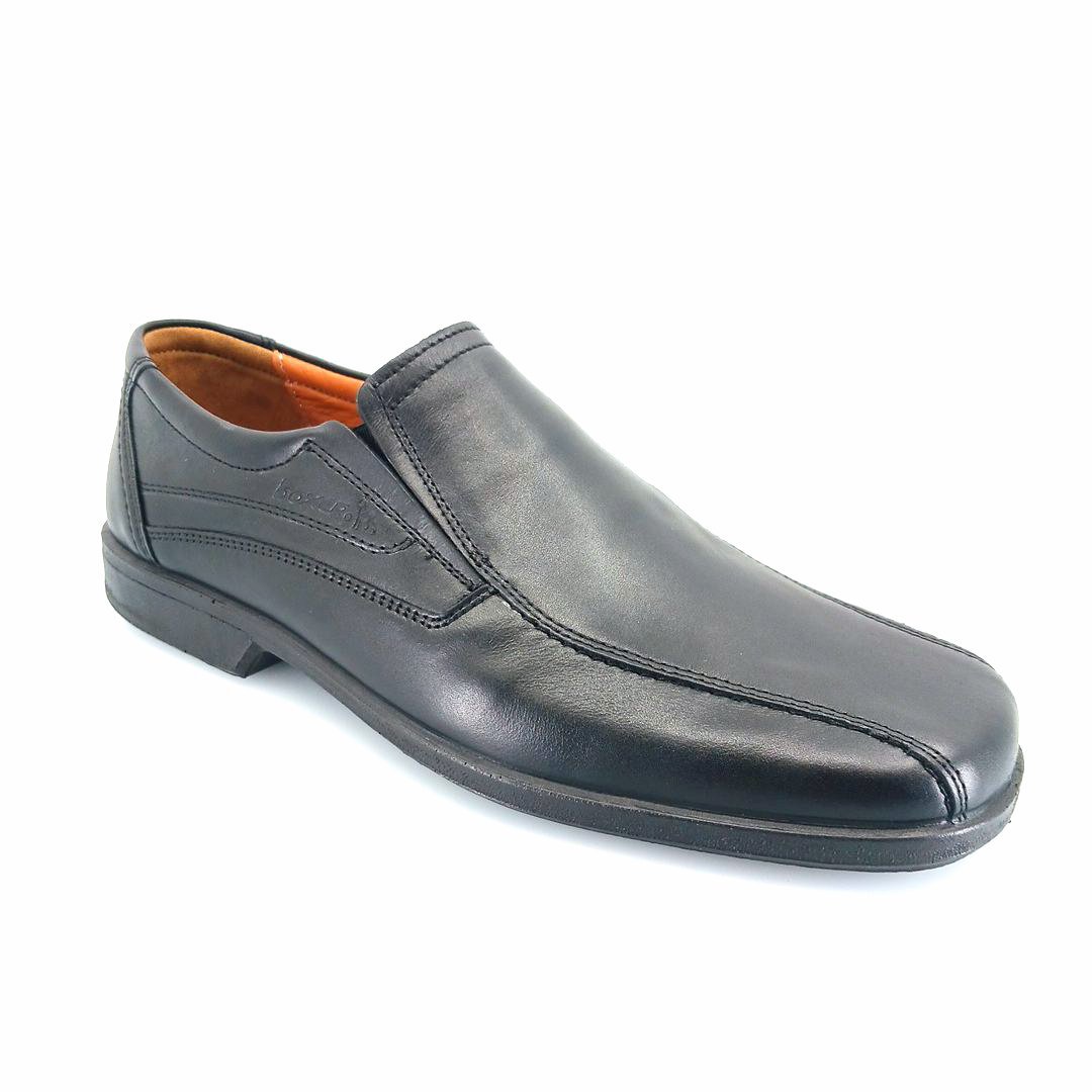 boxer-10122-black-1 Boxer 10122 (μαύρο δέρμα) ανδρικά loafers