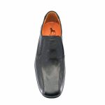 Boxer 10122 (μαύρο δέρμα) ανδρικά loafers